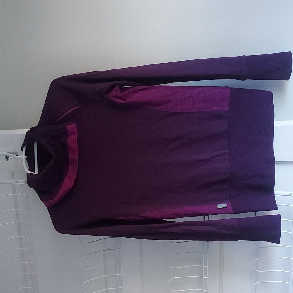 Icebreaker 100% Merino Wool Boreal Long Sleeve Half Zip Pullover Sweater Outdoor